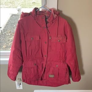 Schmidt pink work jacket